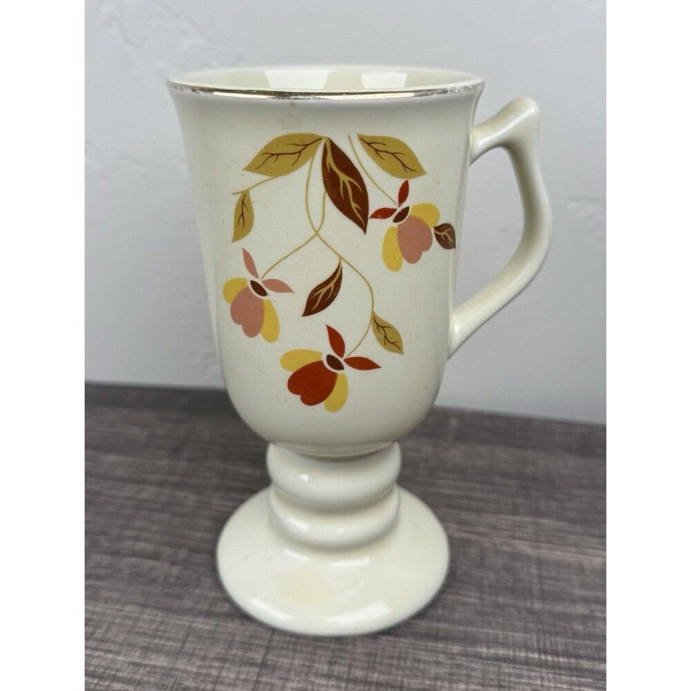 Vintage Hall Autumn Leaf 1966 Irish Coffee Mug